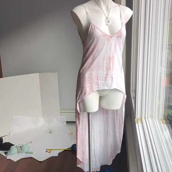 Express | Tops | Express One Eleven High Low Tank Top Dress Pink Tiedye Large Great For Beach | Poshmark Express | Tops | Express One Eleven High Low Tank Top Dress Pink Tiedye Large Great For Beach | Poshmark
